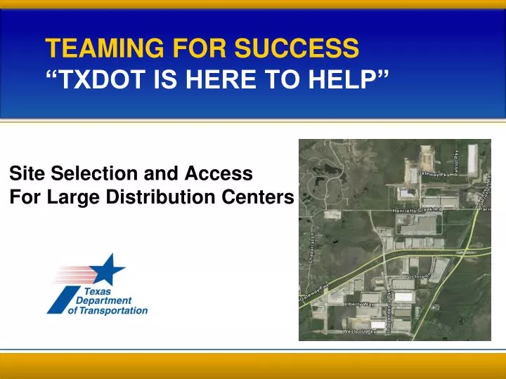 teaming for success txdot is here to help