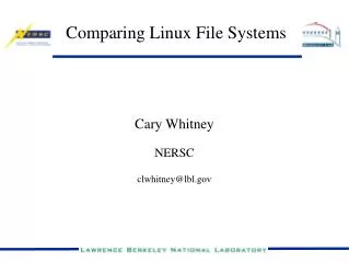 Comparing Linux File Systems