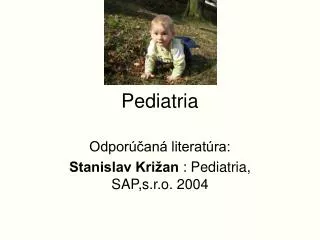 pediatria