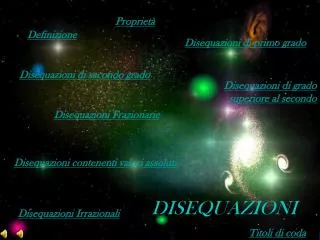 disequazioni