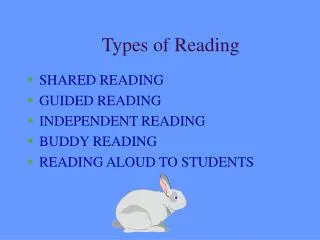Types of Reading