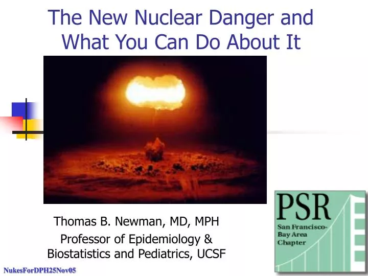the new nuclear danger and what you can do about it