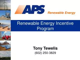 Renewable Energy Incentive Program