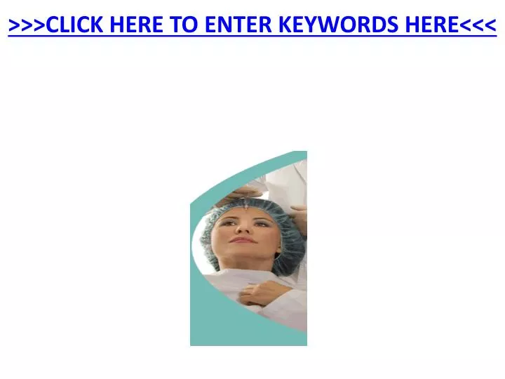 click here to enter keywords here