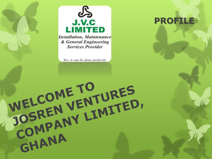 welcome to josren ventures company limited ghana
