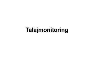 talajmonitoring