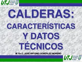 calderas caracter sticas y datos t cnicos