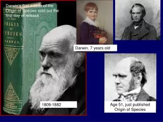 Darwin’s first edition of the Origin of Species sold out the first day of release.