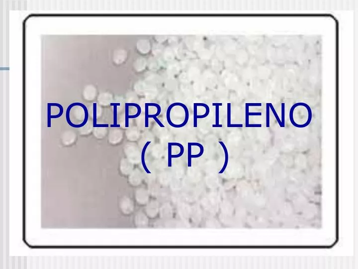 polipropileno pp