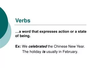 verbs