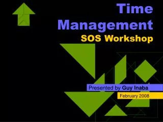 Time Management SOS Workshop