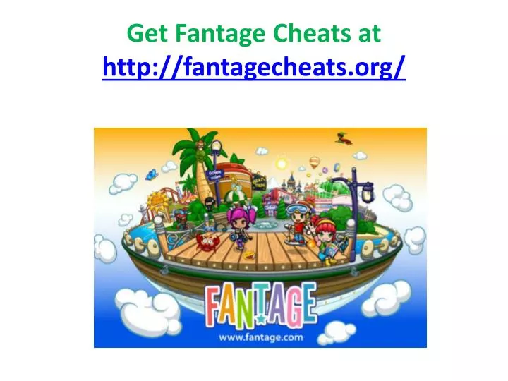 get fantage cheats at http fantagecheats org