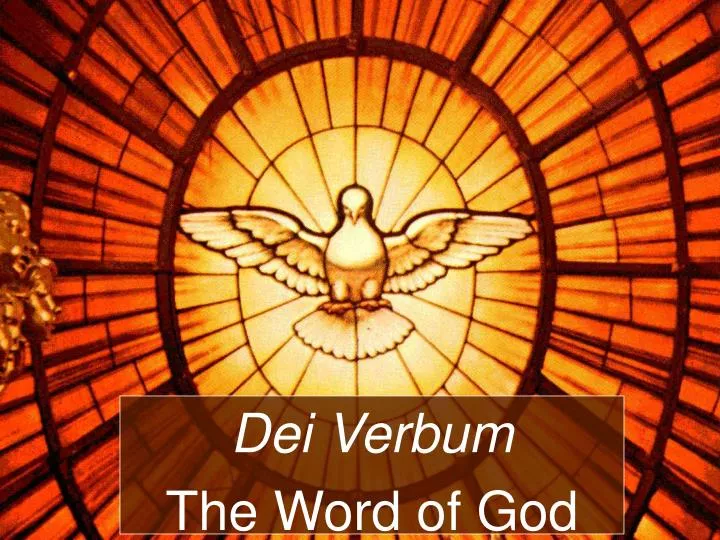 dei verbum the word of god