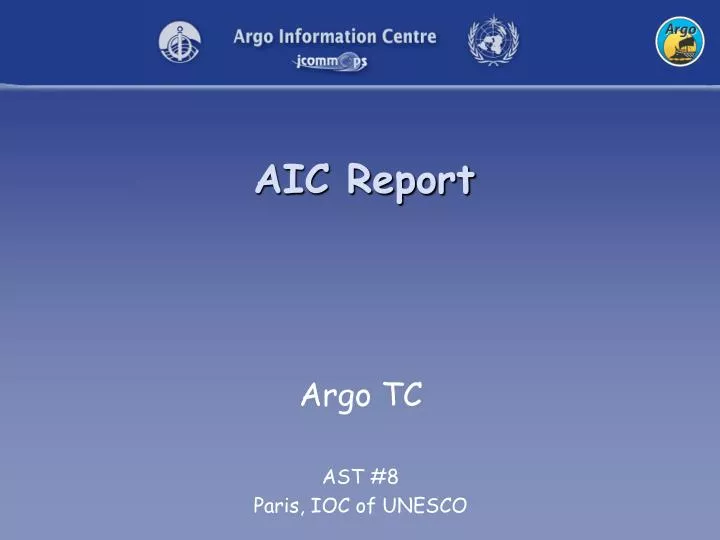 aic report