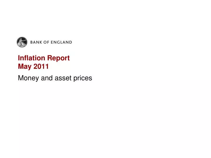 inflation report may 2011