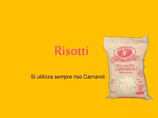 risotti