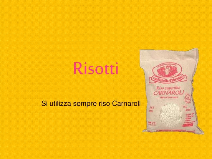 risotti