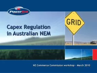 Capex Regulation in Australian NEM