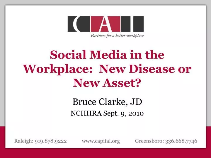 social media in the workplace new disease or new asset