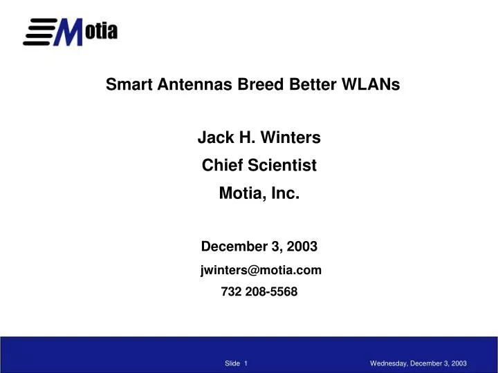 smart antennas breed better wlans