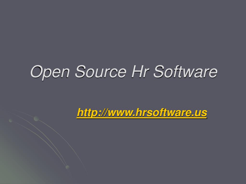 PPT - Open Source Hr Software PowerPoint Presentation, free download ...