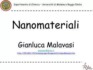 nanomateriali