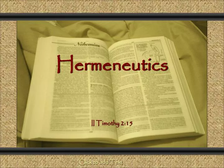 hermeneutics