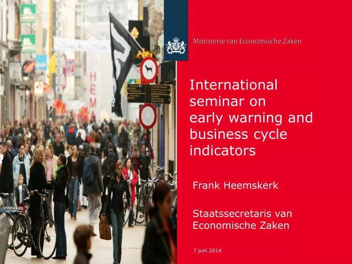 international seminar on early warning and business cycle indicators