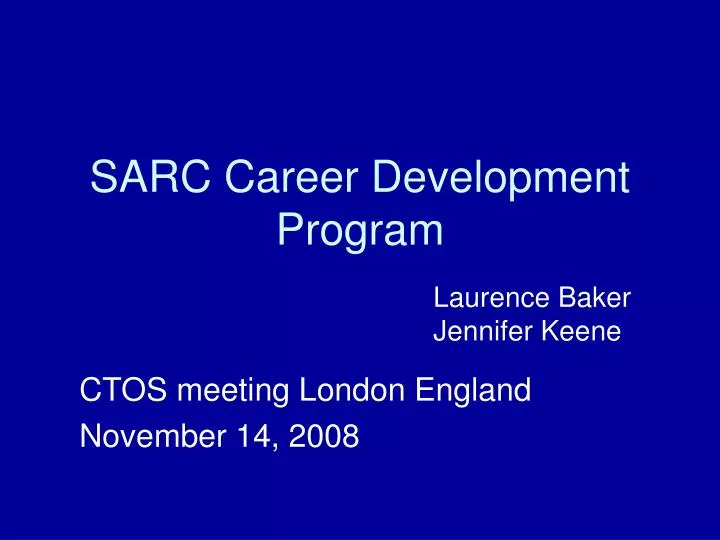sarc career development program