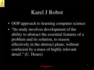Karel J Robot