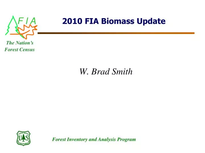2010 fia biomass update