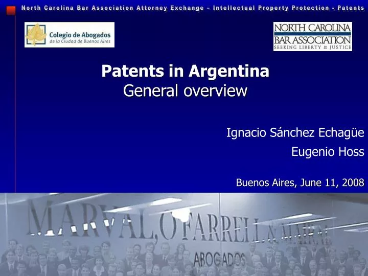 patents in argentina general overview