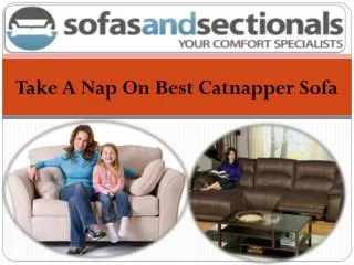 take a nap on best catnapper sofa