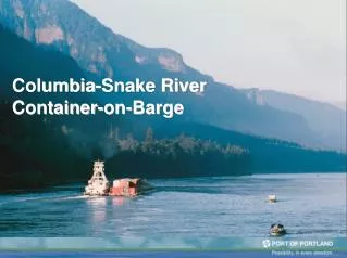 Columbia-Snake River Container-on-Barge