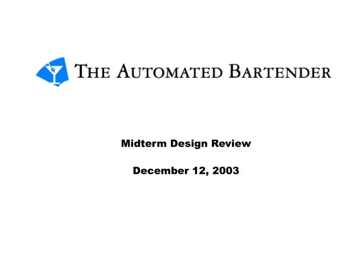midterm design review