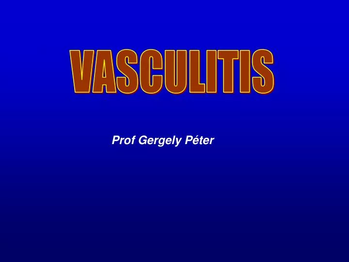 vascularitis