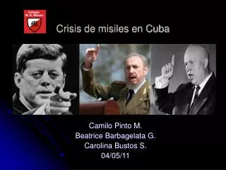 crisis de misiles en cuba