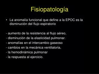fisiopatolog a