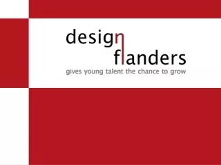 Introducing Design Flanders Johan Valcke