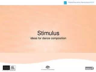 Stimulus ideas for dance composition