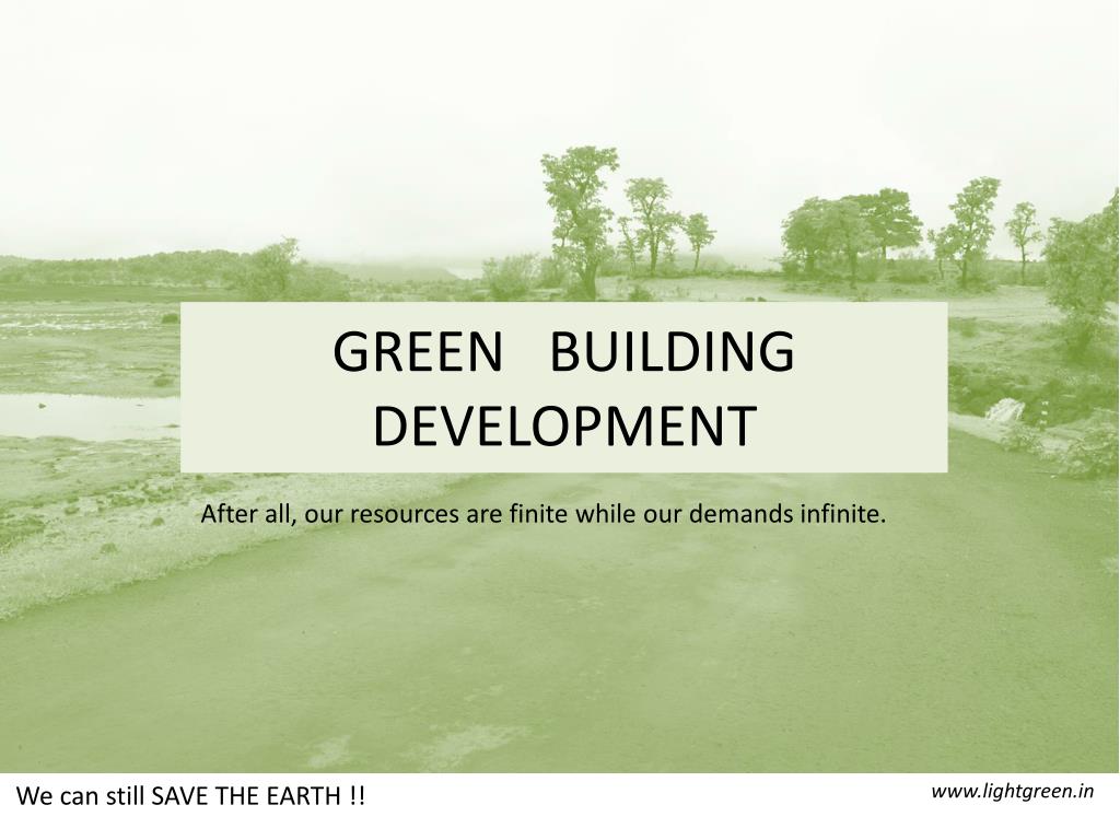 PPT - Green building development PowerPoint Presentation, free download ...