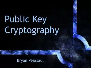 Public Key Cryptography