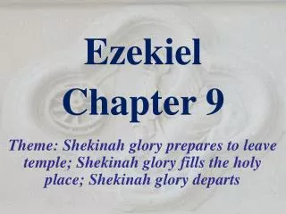 Ezekiel Chapter 9
