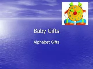 Baby Gifts and personalised children Gifts