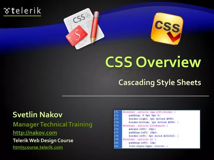 css overview