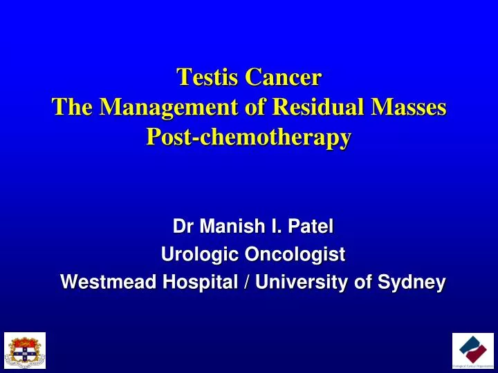 testis cancer the management of residual masses post chemotherapy