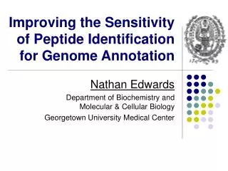 Improving the Sensitivity of Peptide Identification for Genome Annotation