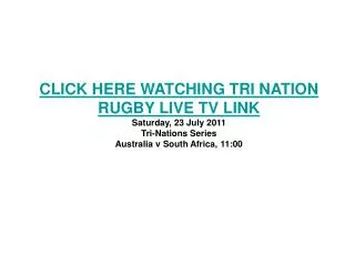 watch south africa vs australia live rugby stream 2011
