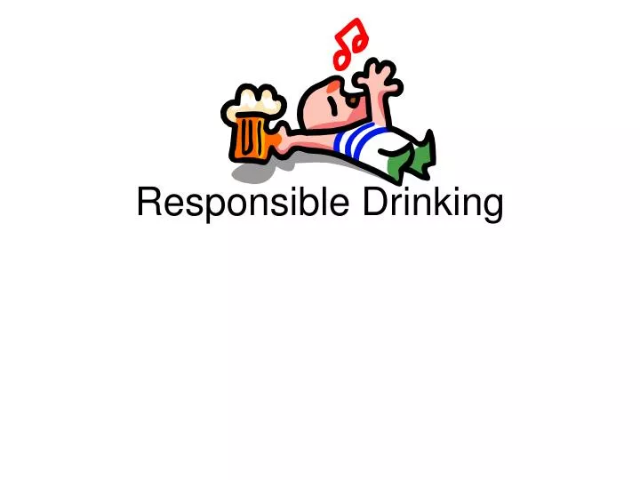 responsible drinking