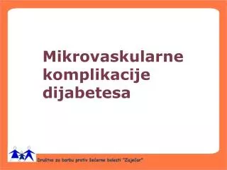 Mikrovaskularne komplikacije dijabetesa